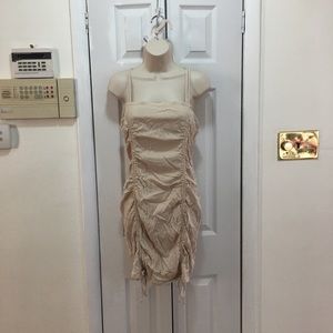 Women's Double Ruched Bodycon Dress